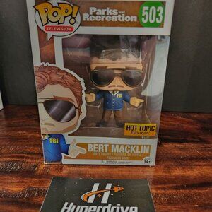Parks and Recreation Bert Macklin Funko PoP! Vinyl Figure Exclusive (Error)
